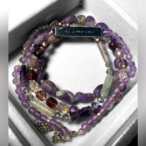 Purple little pieces